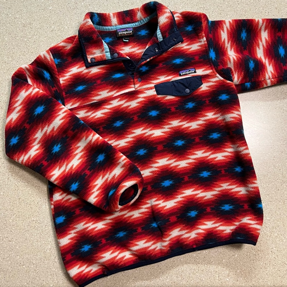 Old School Patagonia Synchilla Snap-T Pullover